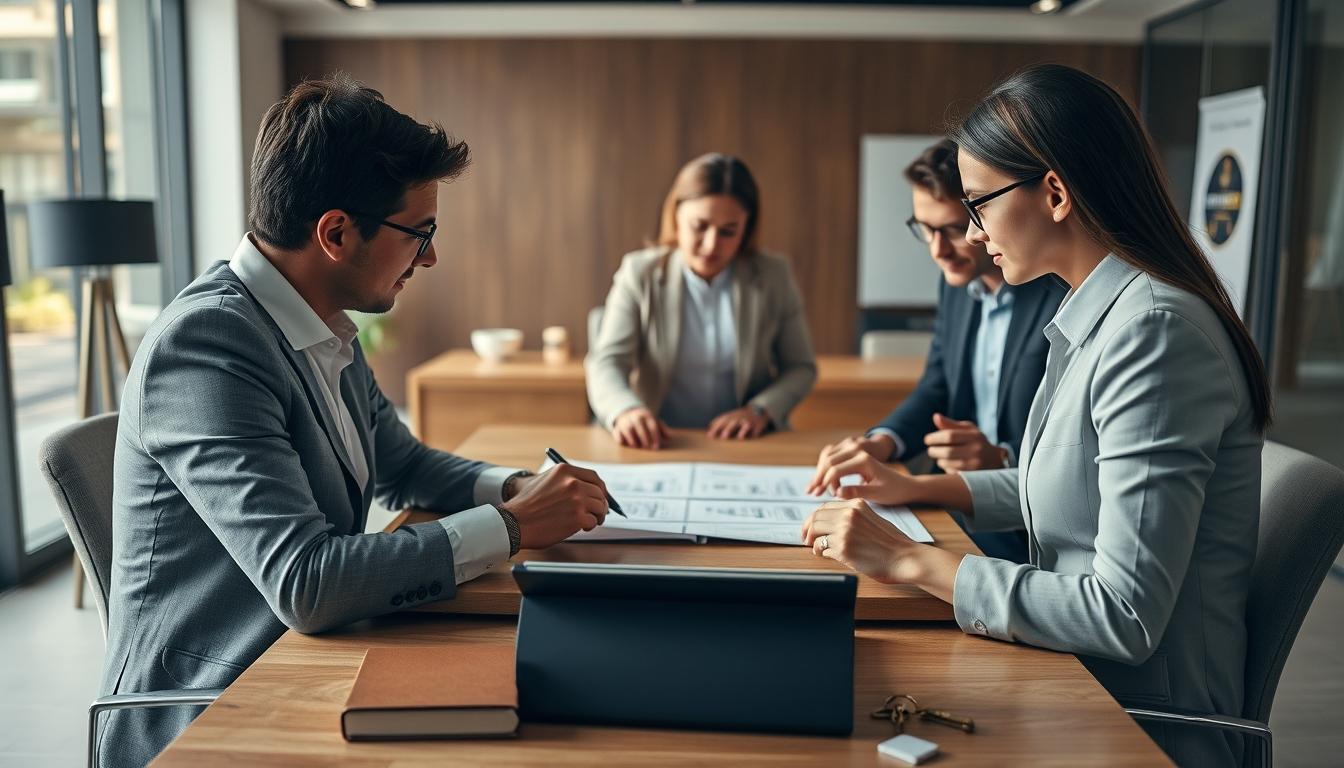 Property settlement documents and transfer review